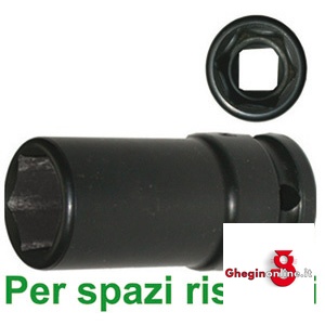 BUSSOLE PER AVVITATORI ATTACCO 1/2 982GCE 21 BUSS. x AVVITATORI 1/2 impact socket wrenches Prod. SCU