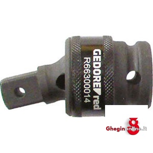 SNODI A SFERA 1/2 982RL 4 SNODI DA 1/2 accessories for impact sockets attachements Orig. Gedore red