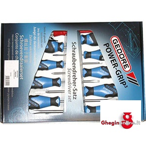 GIRAVITI LINEA DREMO PLUS 3K IN ASSORTIMENTO 982VB ASS .GIRAVITI screwdrivers DREMO PLUS line sets Orig. Gedore