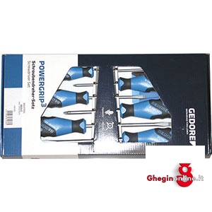 GIRAVITI LINEA DREMO PLUS 3K IN ASSORTIMENTO 982VC ASS .GIRAVITI screwdrivers DREMO PLUS line sets Orig. Gedore