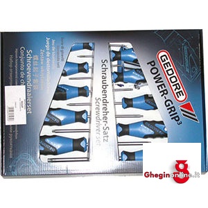 GIRAVITI LINEA DREMO PLUS 3K IN ASSORTIMENTO 982VF ASS .GIRAVITI screwdrivers DREMO PLUS line sets Orig. Gedore