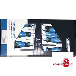 GIRAVITI LINEA DREMO PLUS 3K IN ASSORTIMENTO 982VR ASS. GIRAVITI screwdrivers DREMO PLUS line sets Orig. Gedore