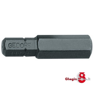 INSERTI DA 1/4 TIPO AD ESAGONO DIN 7426 - ISO 3109 983GL 8 INSERTI DA 1/4 685 screwdrivers bits Orig. Gedore