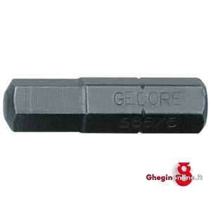 INSERTI DA 5/16 TIPO AD ESAGONO DIN 7426 - ISO 3109 983GM 10 INSERTI DA 5/16 885 screwdrivers bits Orig. Gedore
