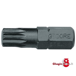 INSERTI DA 5/16 TIPO A POLIGONO DIN 65254 983GR 12 INSERTI DA 5/16 685X screwdrivers bits Orig. Gedore