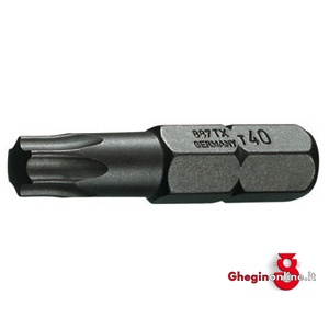 INSERTI DA 1/4 TIPO CON IMPRONTA TORX CON FORO 984GE 27 INSERTI DA 1/4 688TX screwdrivers bits Orig. Gedore
