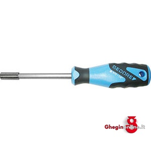 IMPUGNATURE PORTABITS CON ATT. MAGNETICO LUNGH. TOT. MM 210 984GL 1/4 IMP.MAGNET.PORTAUT. screwdrivers bits magnetics handles Orig. Gedore