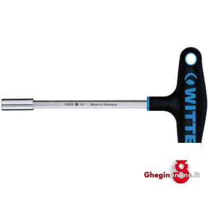 IMPUGNATURE A "T" PORTABITS CON ATTACCO MAGNETICO 984GS 4 IMPUGNATURE PORTABITS screwdrivers "T" type bits with magnetic handles Orig. Witte-Serie Protop