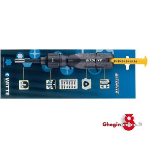 IMPUGNATURE PORTABITS ATT.MAGNETICO TIPO A CRICCO PER USO D+S E FISSO; CON INSERTI A CROCE PH E PZD 984GS 7 IMP.PORTAUTENS.26044 ratchet screwdrivers bits magnetics handles Orig. Witte