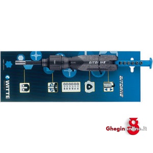 IMPUGNATURE PORTABITS CON ATT.MAGNETICO TIPO A CRICCO PER USO D+S E FISSO; CON INSERTI TORX 984GS 8 IMP.PORTAUTENS.26045 ratchet screwdrivers bits magnetics handles Orig. Witte