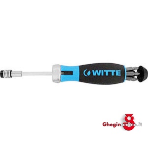 IMPUGNATURE PORTABITS A CRICCO CON ATTACCO MAGNETICO 984GTA IMP.PORTABITS ratchet screwdrivers bits magnetics handles Orig. Witte