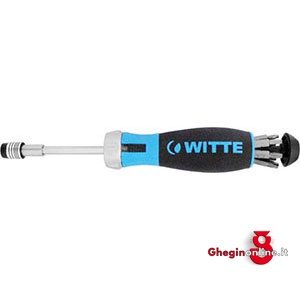 IMPUGNATURE PORTABITS A CRICCO CON ATTACCO MAGNETICO 984GTB IMP.PORTABITS ratchet screwdrivers bits magnetics handles Orig. Witte