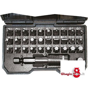 BITS IN ASSORTIMENTO 984GZA 4 BITS IN ASSORTIMENTO bits sets Orig. Gedore red
