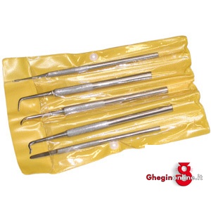 UTENSILI SPECIALI PER ANELLI O-RINGS ASSORTIMENTO DI 5 UTENSILI 9852F ASS. DI 5 UTENSILI special tools for seals / O-rings set Prod. SCU