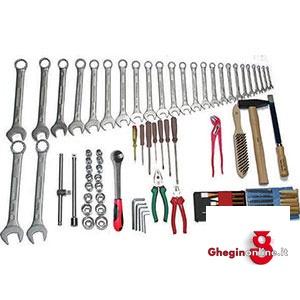 ASSORTIMENTI DI 75 UTENSILI PER MECCANICI,RIPARATORI,MANUTENTORI 985G 5 ASS. DI UTENSILI tools sets Orig. Gedore-Prod. SCU