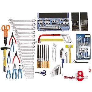 ASSORTIMENTI DI 100 UTENSILI PER AUTO-OFFICINE,ELETTRAUTO E CARROZZERIE 985G 6 ASS. DI UTENSILI tools sets Orig. Gedore-Witte-Prod. SCU