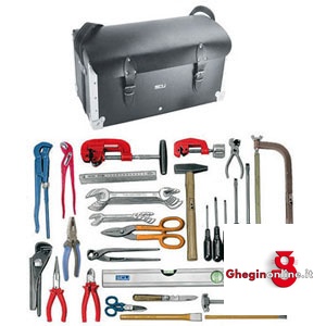 BORSE CON 40 UTENSILI PER INSTALLATORI E IDRAULICI 986G 8 BORSE CON 41 UTENSILI bags with tools Prod. SCU