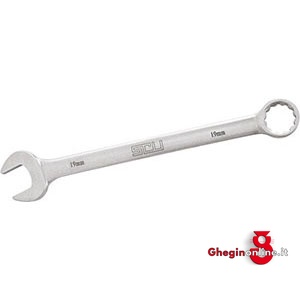 UTENSILI IN ACCIAIO INOSSIDABILE CHIAVI FISSE COMBINATE MISURE IN MM 9887A 32 CHIAVI COMBINATE INOX Stainless steel tools Prod. SCU