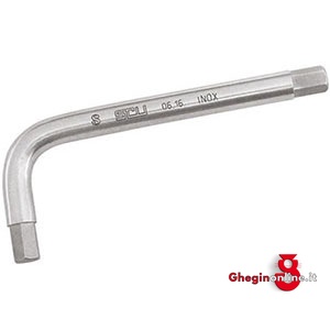 UTENSILI IN ACCIAIO INOSSIDABILE CHIAVI PER ESAGONI INTERNI 9887E 12 CHIAVIxESAG.INT. INOX Stainless steel tools Prod. SCU