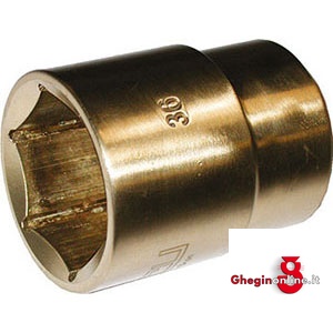 UTENSILI ANTISCINTILLA CHIAVI A BUSSOLA ESAGONALI ATTACCO 3/4 9924A 30 CHIAVI A BUSSOLA ESAG. safety hand tools Prod. SCU