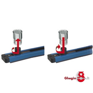 SUPPORTI MAGNETICI PER BUSSOLE. 995GR 15 SUPP.MAGNETICI P/BUSS. accessories for panels-cabinets and trolleys Orig. Gedore - immagine 2