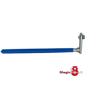 GANCI CON FISSAGGIO A VITE E DADO. DIRITTI, PER ESPOSITORI ART. 995 GP. 995GS 5 GANCI RIC. PVC 7x170 accessories for panels-cabinets and trolleys Orig. Gedore