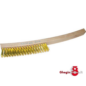 UTENSILI ANTISCINTILLA SPAZZOLE CON MANICO IN LEGNO LUNGH. FILI 28 MM 9960 SPAZZOLE safety hand tools Prod. SCU