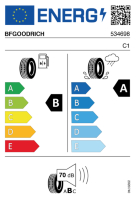 Pneumatici Auto Estivi BF-GOODRICH ADV-2 245/45 R20 103V XL - immagine 3