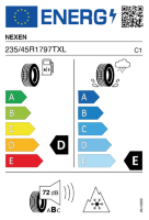 Pneumatici Auto Invernali NEXEN WH43 235/45 R17 97 T XL - immagine 2