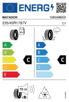 Pneumatici Auto Invernali MATADOR MP93 235/45 R17 97 V XL - immagine 2