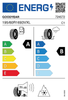 Pneumatici 4 stagioni Pneumatici 4 stagioni GOODYEAR V4S-G3 195/60 R16 93 V XL - immagine 3
