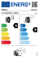 Pneumatici Auto Estivi PIRELLI PZEROE 275/50 R20 113W XL - immagine 5