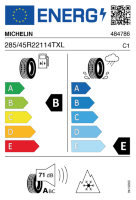 Pneumatici Auto Invernali MICHELIN X-SNOW 285/45 R22 114T XL - immagine 2