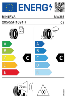 Pneumatici Auto Invernali MINERVA FROST 205/55 R16 91 H - immagine 2