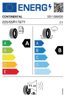 Pneumatici Auto Estivi CONTI ECO-6 225/55 R17 101Y XL - immagine 8