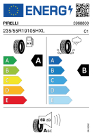 Pneumatici Auto Estivi PIRELLI SCOPRN 235/55 R19 105H XL - immagine 2
