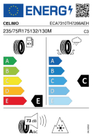 Pneumatici Furgone o Autocarro CELIMO CDR1 235/75 R17.5 132/130M - immagine 2
