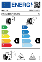 Pneumatici Offroad Invernali MAXXIS SS-01 225/55 R18 102Q XL - immagine 3