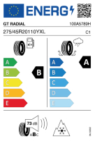 Pneumatici 4 stagioni Pneumatici 4 stagioni GTRADIAL CACTIV 275/45 R20 110Y XL - immagine 2