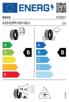 Pneumatici Furgone o Autocarro SAVA CARGO5 435/50R195 160J - immagine 3