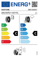 Pneumatici Auto Estivi AUSTONE SP303 285/35 R21 105Y XL - immagine 2