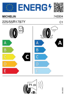 Pneumatici Auto Estivi MICHELIN PRIMA3 225/55 R17 97 Y - immagine 2