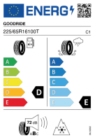 Pneumatici Auto Invernali GOODRIDE SW618 225/65 R16 100T - immagine 2