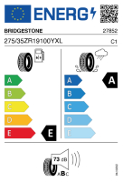 Pneumatici Auto Estivi BRIDGEST SPORT 275/35ZR19 100Y XL - immagine 4