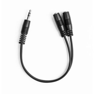 Ekon ECAJACKM2FK cavo audio 0,2 m 3.5mm 2 x 3.5mm Nero Cavi audio
