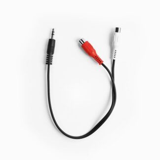 Ekon ECAJACK2RCA05MF cavo audio 0,3 m 3.5mm 2 x RCA Nero Cavi audio
