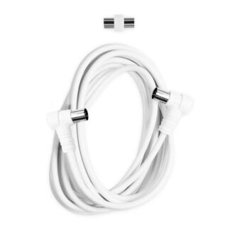 Ekon ECAN3090MFW cavo coassiale 3 m 9.5 mm Bianco Cavi Antenna/Sat.