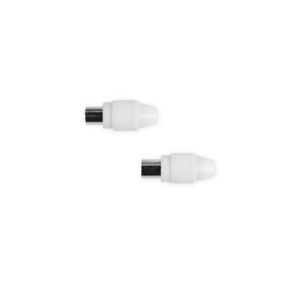 Ekon ECANKITSOCPLUG connettore coassiale 2 pz Cavi Antenna/Sat.