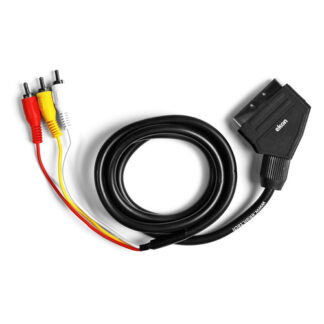 Ekon ECVSCAR3RCA15MM cavo e adattatore video 1,5 m SCART (21-pin) 3 x RCA Nero Cavi video analogico