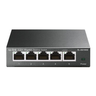 TP-Link TL-SG105S Non gestito Gigabit Ethernet (10/100/1000) Nero Switch Rete